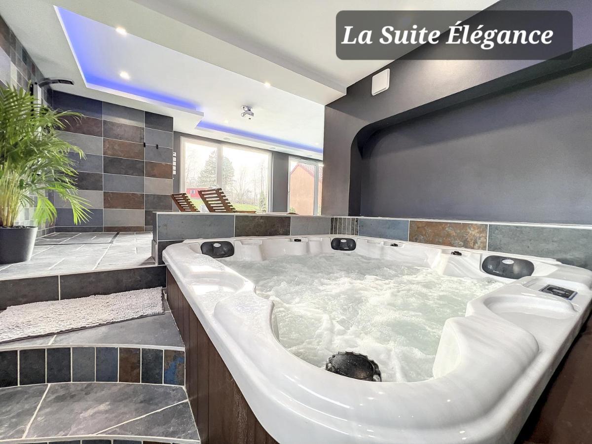 Chambre Avec Spa, Piscine Et Sauna Privatif Bed and Breakfast Louches Exterior foto