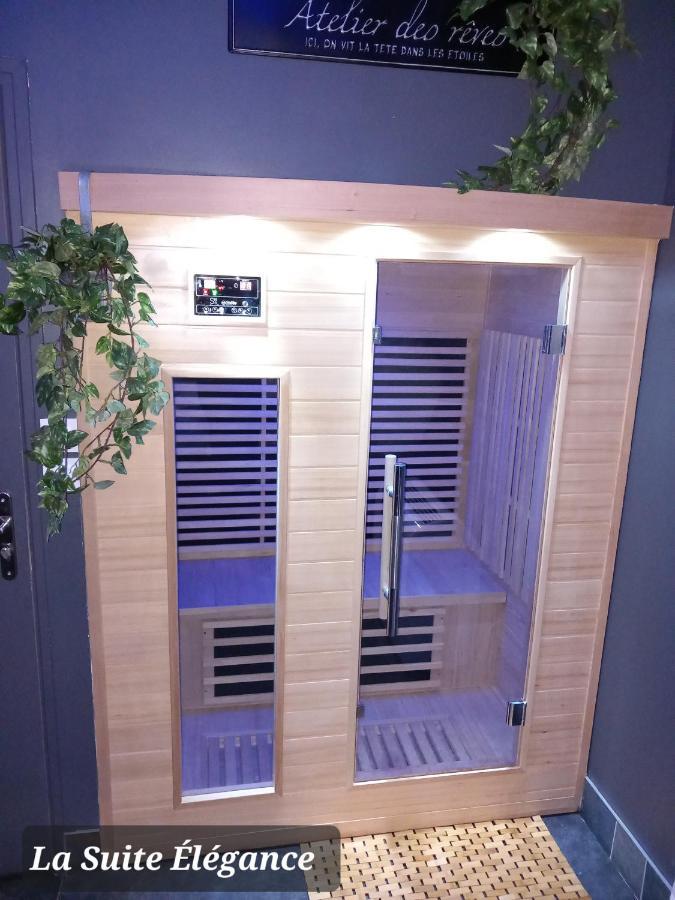 Chambre Avec Spa, Piscine Et Sauna Privatif Bed and Breakfast Louches Exterior foto